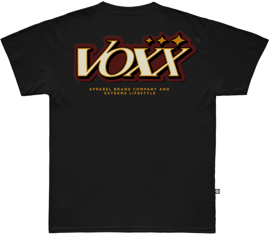 Camiseta Voxx - Preta - Três Estrelas