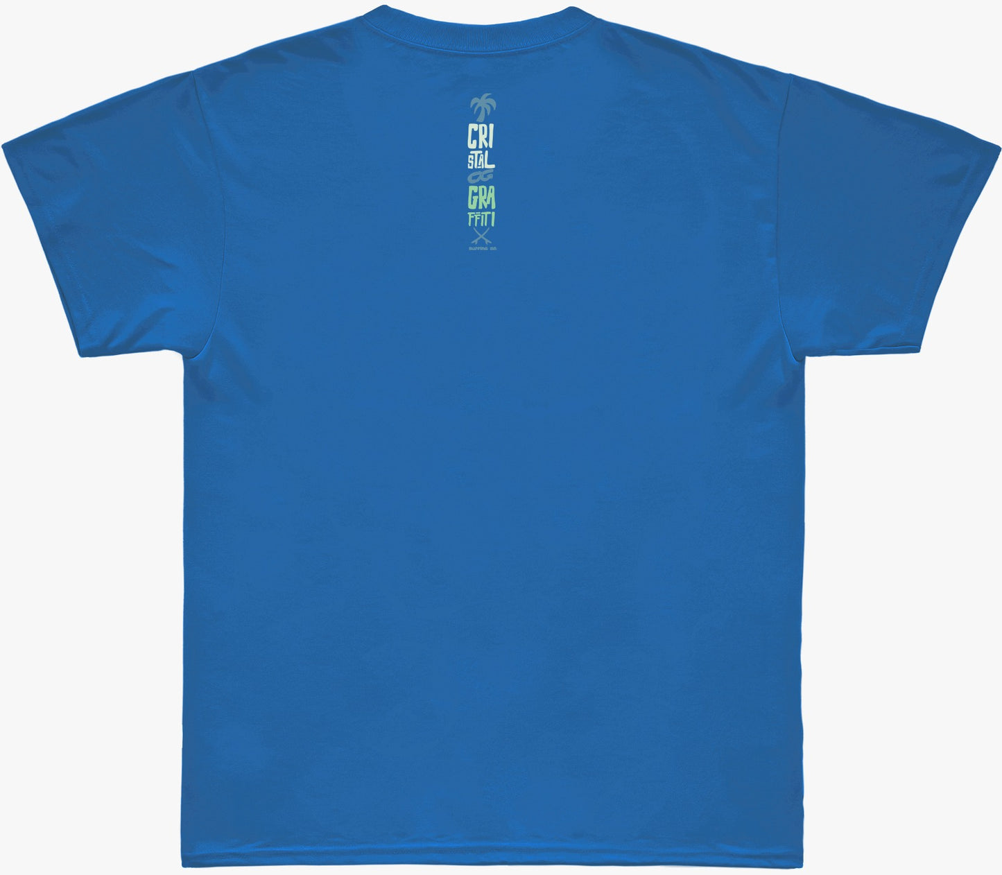 Camiseta Cristal Graffiti - Azul Claro - Beach