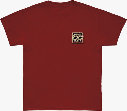 Camiseta Cristal Graffiti - Vermelho - Retrato