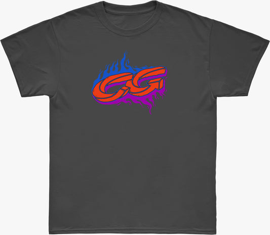 Camiseta Cristal Graffiti - Cinza - Fire