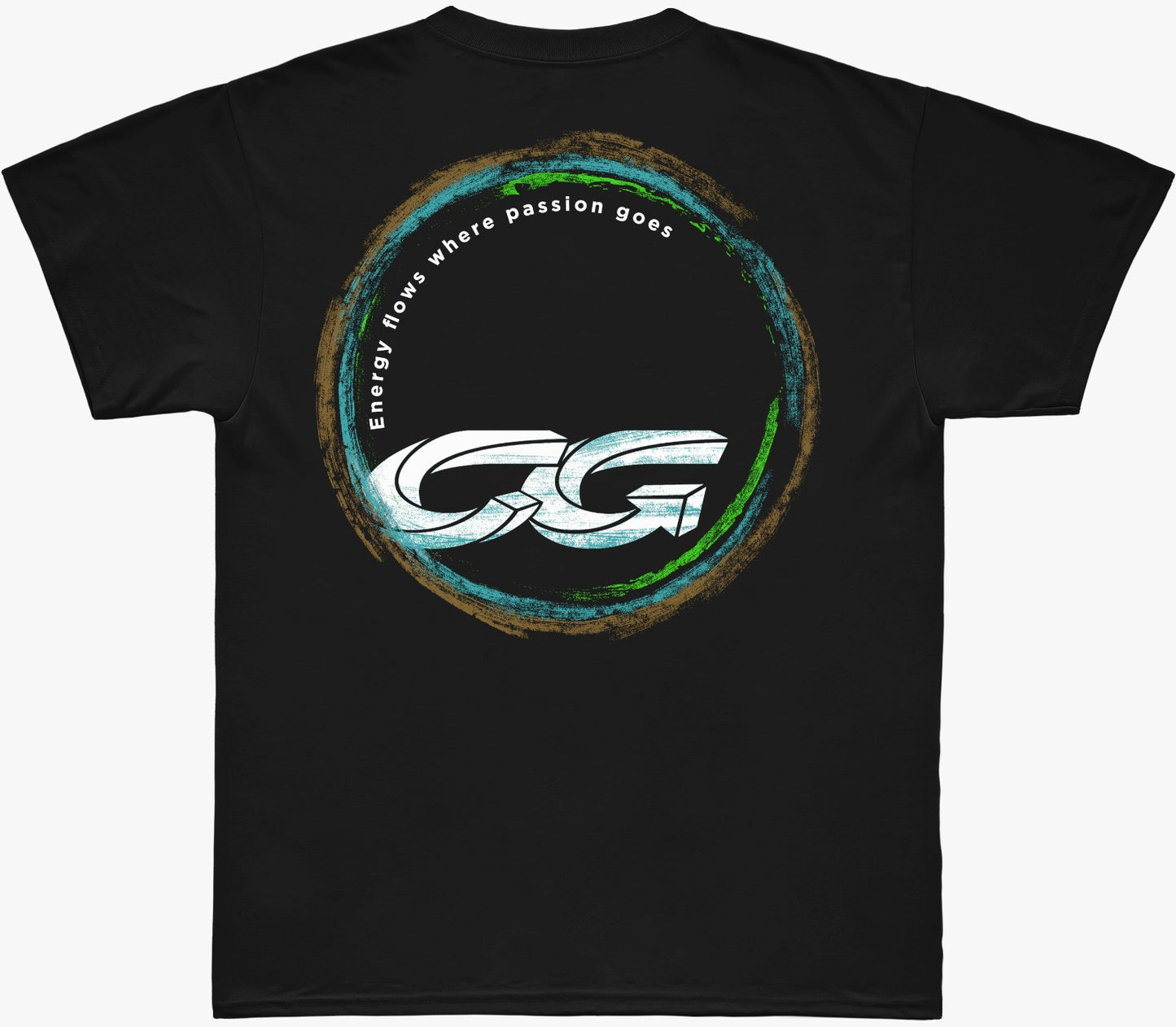 Camiseta Cristal Graffiti - Preto - GG Energy Circle