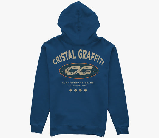 Moletom Cristal Graffiti - Azul - Infantil
