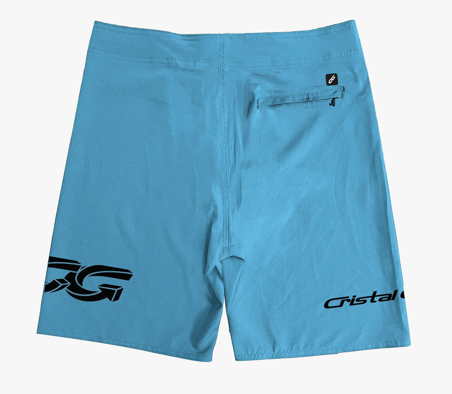 Boardshort Cristal Graffiti - Azul Claro