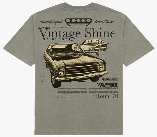 Camiseta Voxx Oversized - Cinza - Opala
