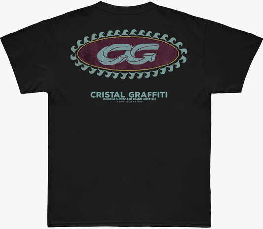 Camiseta Cristal Graffiti - Preto - Original