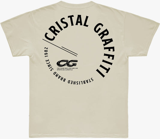 Camiseta  Cristal Graffiti - Off White - Brand