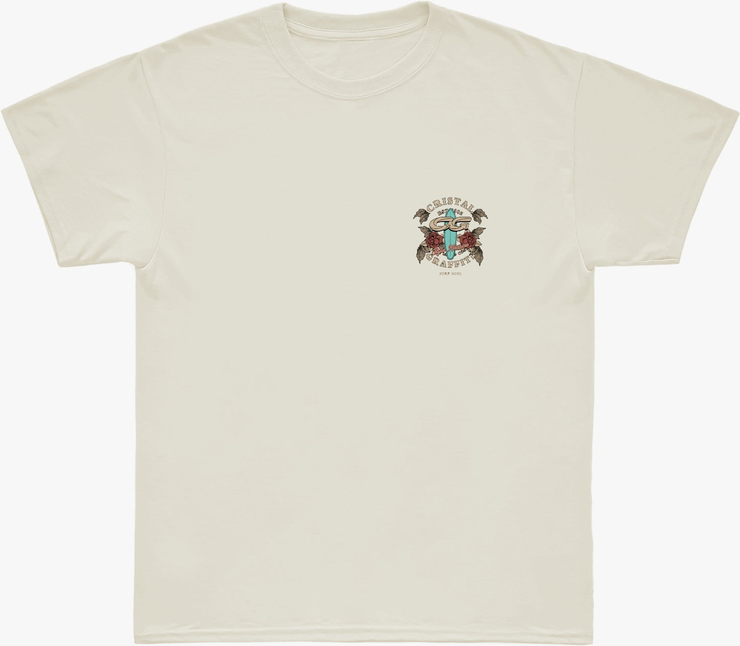 Camiseta Cristal Graffiti - Off White - Soul