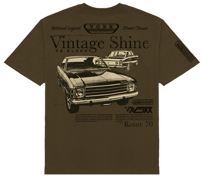 Camiseta Voxx Oversized - Marrom - Opala