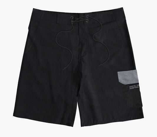 Walkshort Cristal Graffiti - Azul Marinho - Pocket