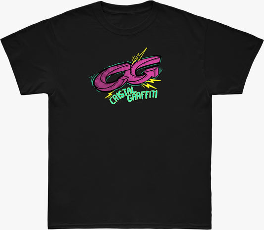 Camiseta Cristal Graffiti - Preto - Black Energy