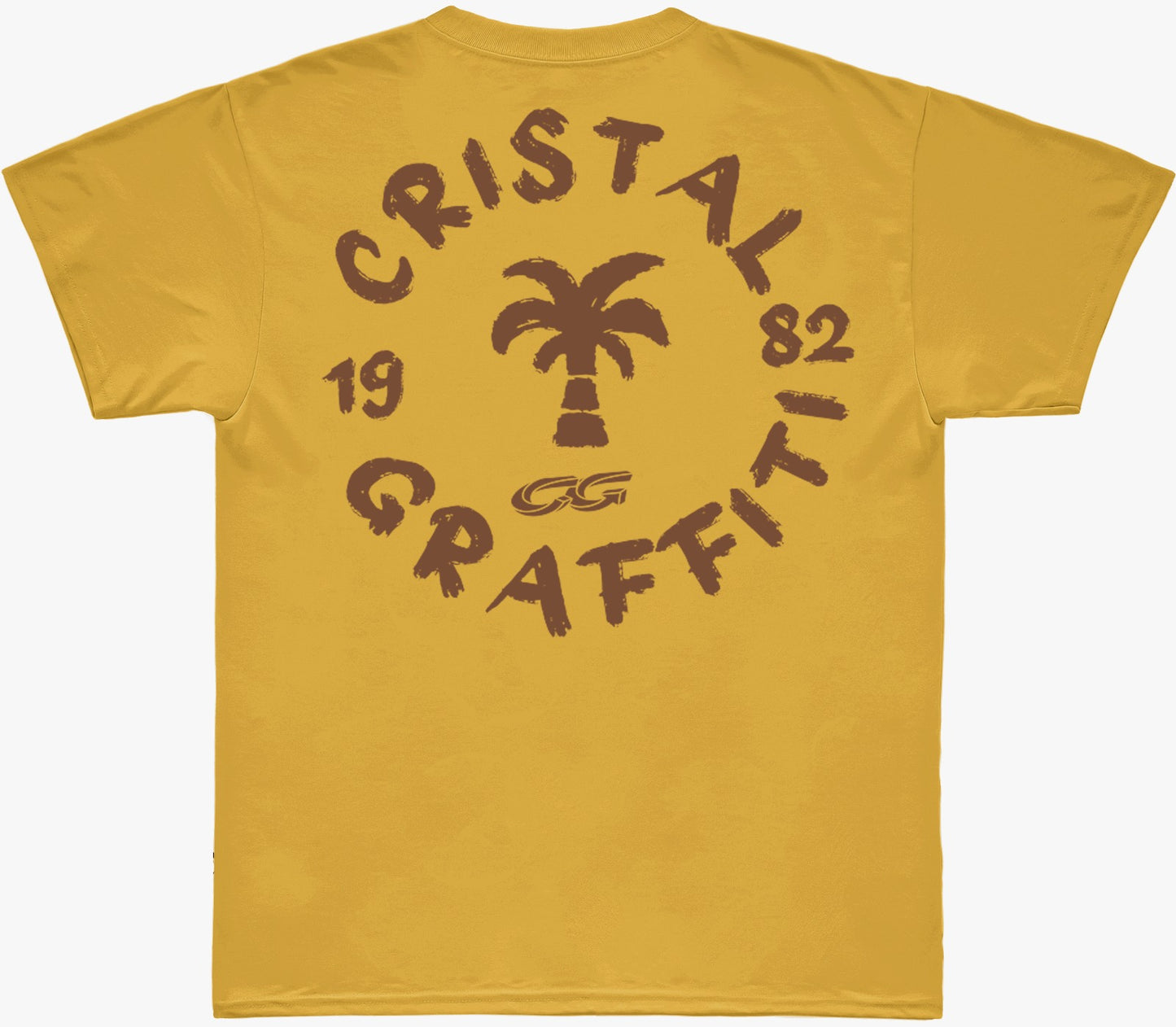 Camiseta Cristal Graffiti - Amarelo - Coconut Tree 19