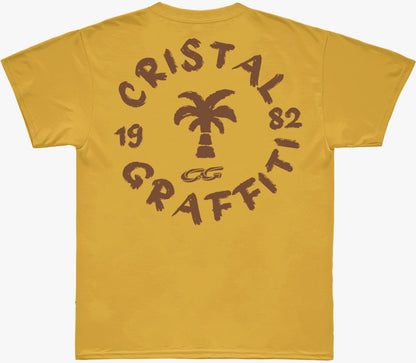 Camiseta Cristal Graffiti - Amarelo - Coconut Tree 19