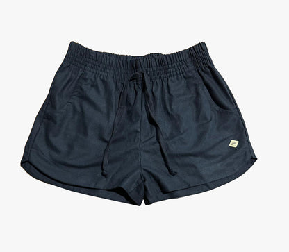 Short Linho Feminino - Preto
