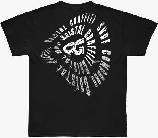 Camiseta Cristal Graffiti - Preta - Surf