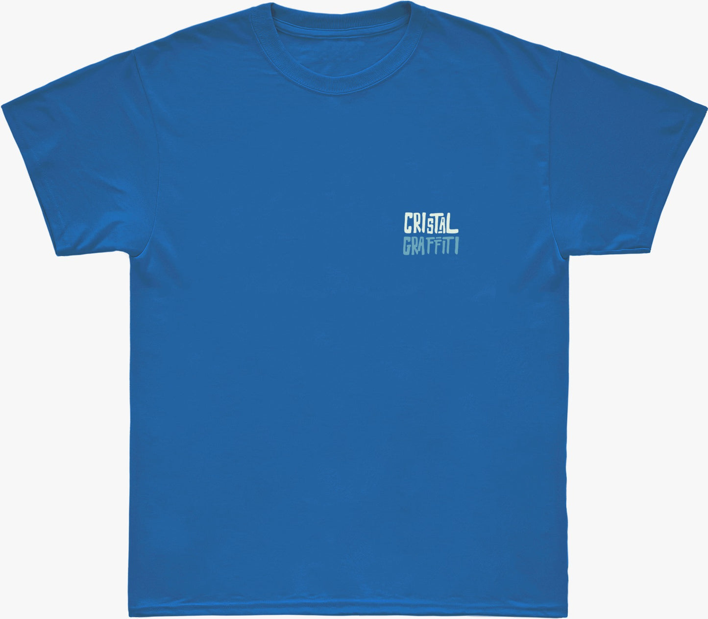Camiseta Cristal Graffiti - Azul Claro - Beach
