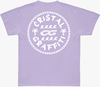 Camiseta Cristal Graffiti - Lilás - Wave