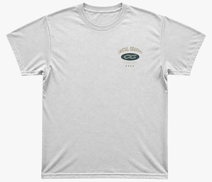 Camiseta Cristal Graffiti - Branco - CG82