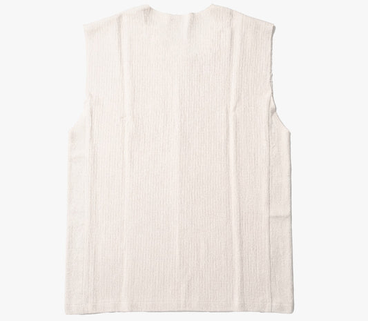 Regata Machão Cristal Graffiti - Off White - Texturizada