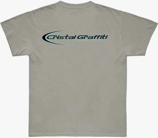 Camiseta Cristal Graffiti - Cinza - Water