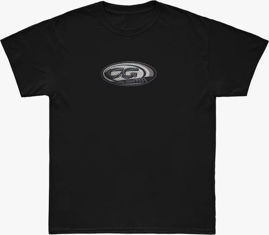 Camiseta Cristal Graffiti - Preto - CG Minimal