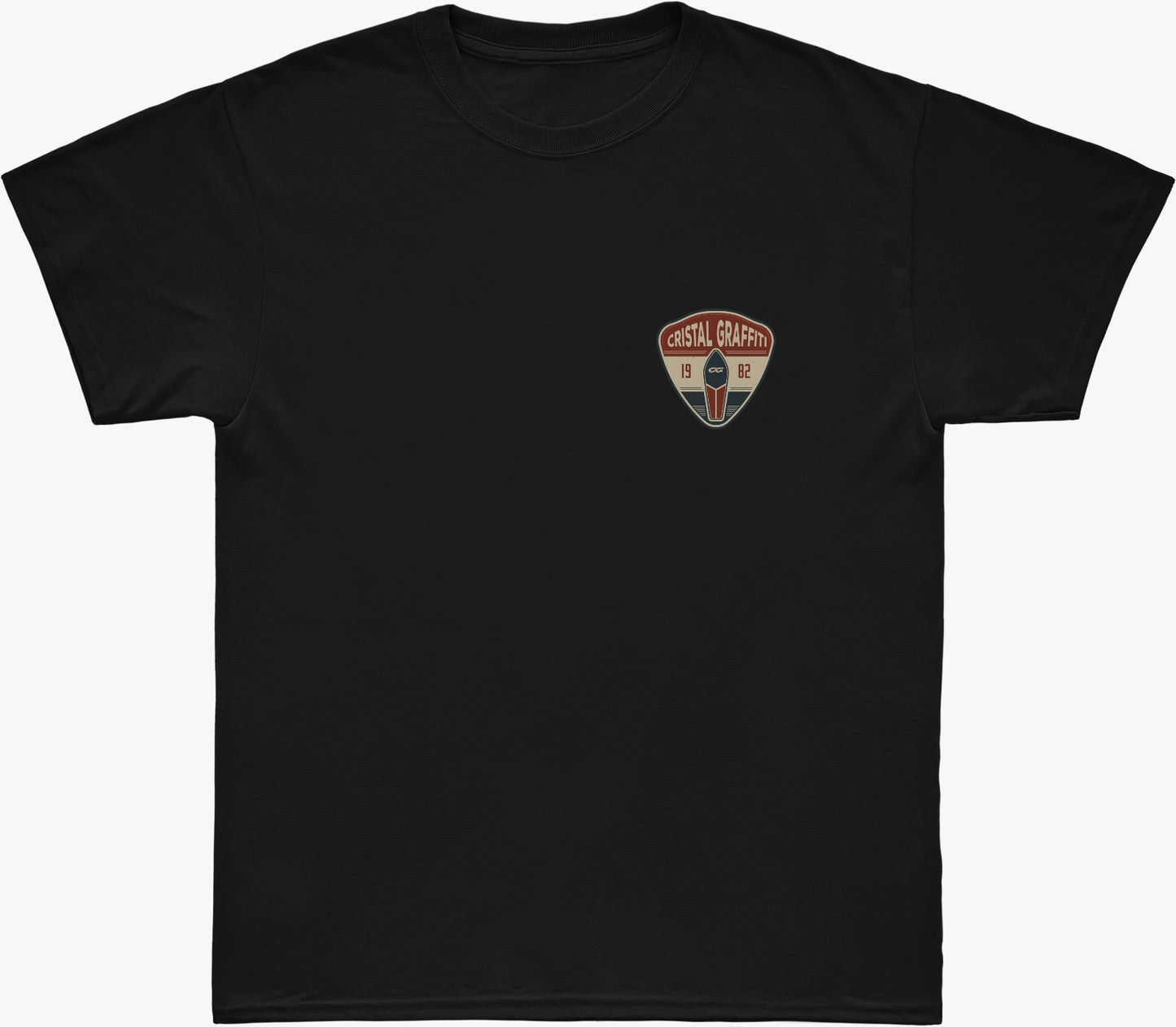 Camiseta Cristal Graffiti - Preto - Prancha 82