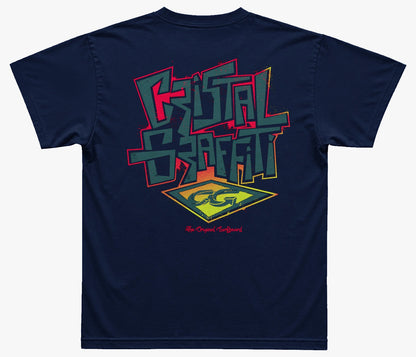 Camiseta Cristal Graffiti  - Azul - The Original