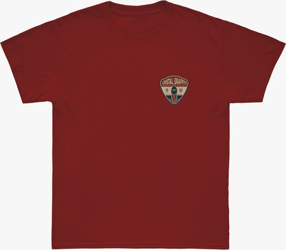 Camiseta Cristal Graffiti - Vermelho - Prancha 82