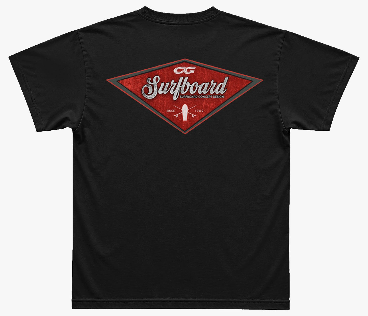 Camiseta Cristal Graffiti  - Preto - Surfboard