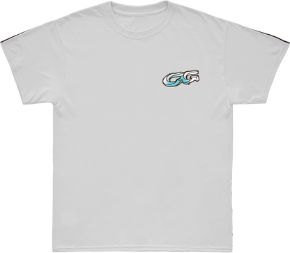 Camiseta Cristal Graffiti - Distorce - Branca