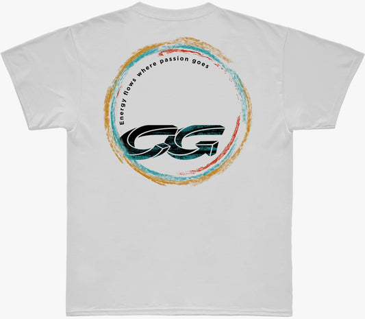 Camiseta Cristal Graffiti - Branca - GG Energy Circle