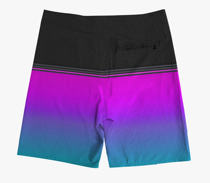 Boardshort Cristal Graffiti - Lilás - Cristal