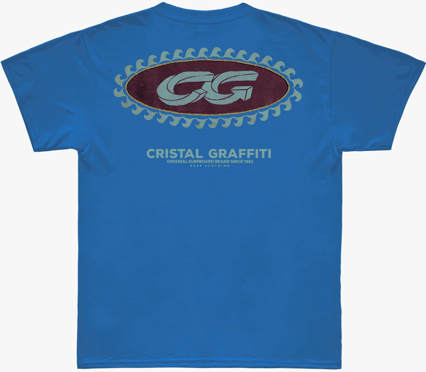 Camiseta Cristal Graffiti - Azul - Original