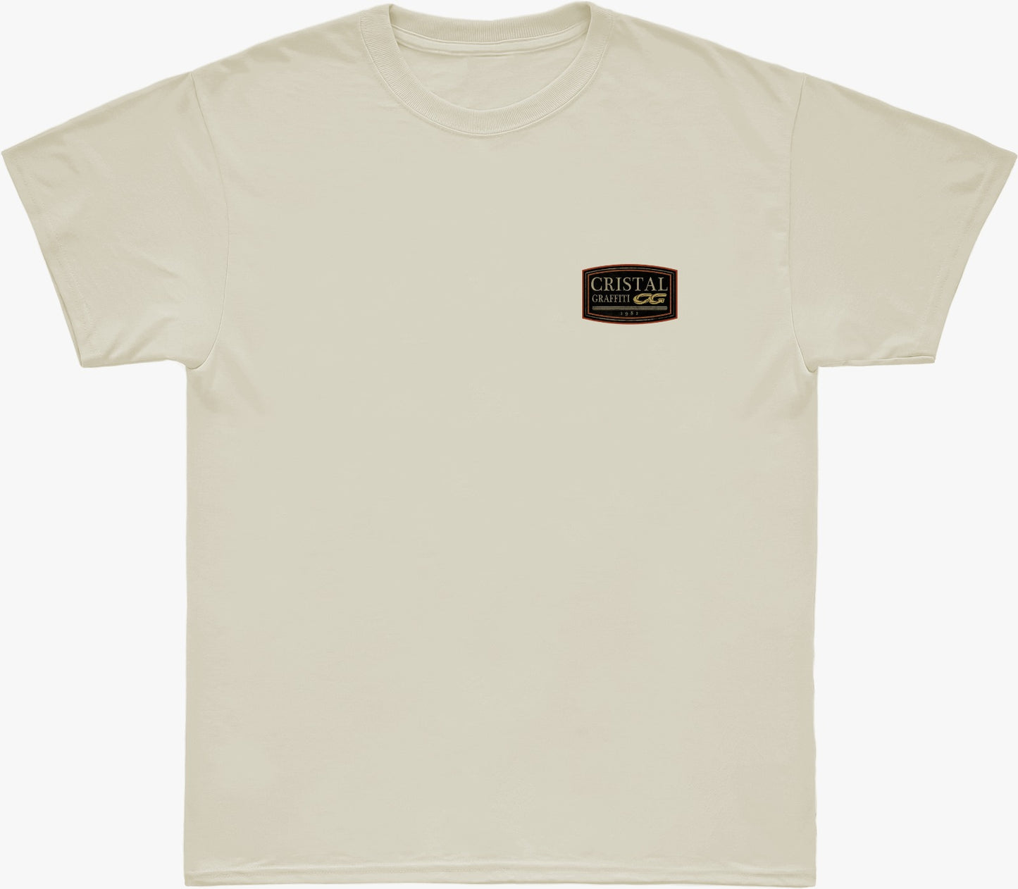 Camiseta Cristal Graffiti - Off White - Selo Grafite