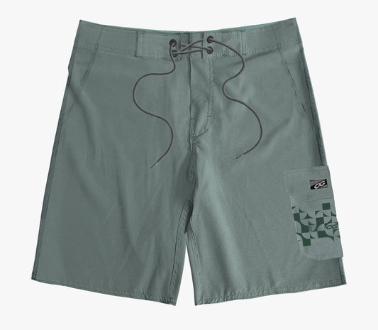 Walkshort Cristal Graffiti - Verde Sage - Street Core