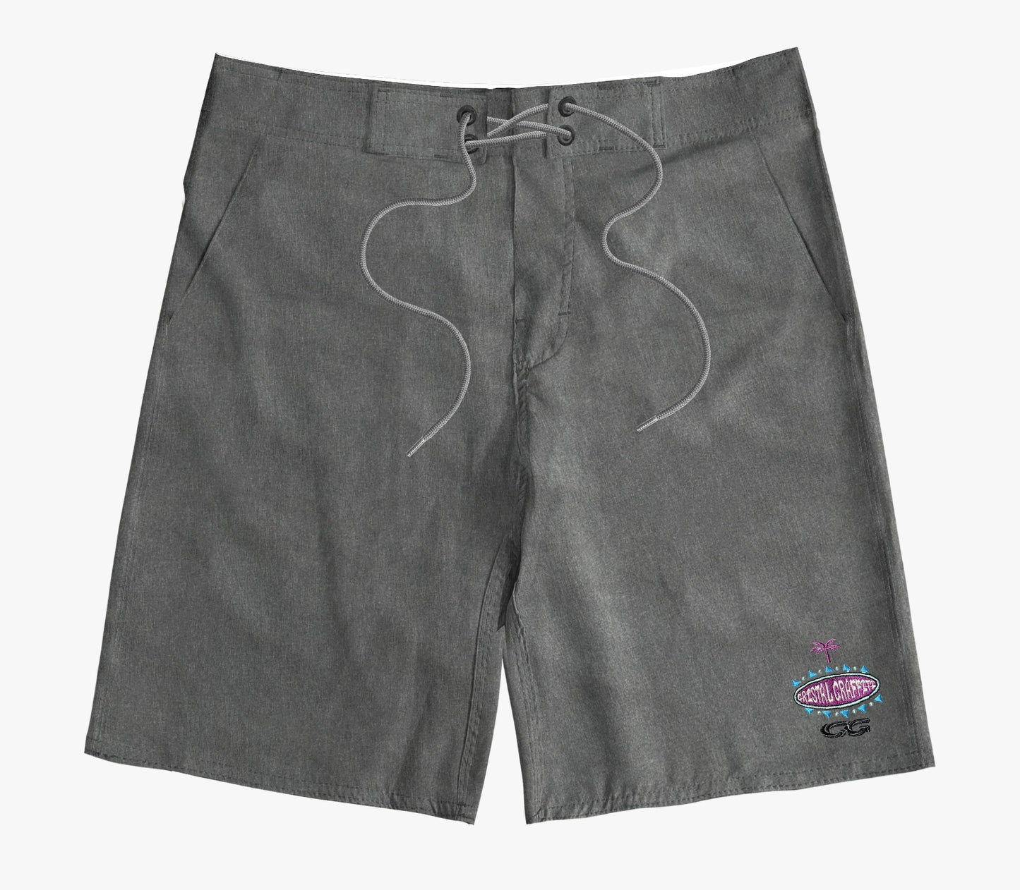 Walkshort Cristal Graffiti - Cinza Esverdeado - Vibes