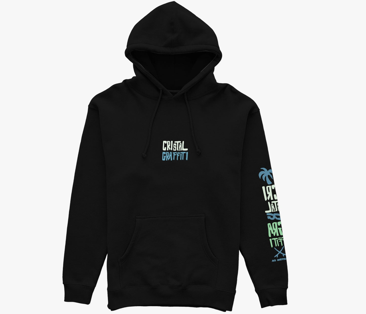 Moletom Cristal Graffiti - Preto - Feminino