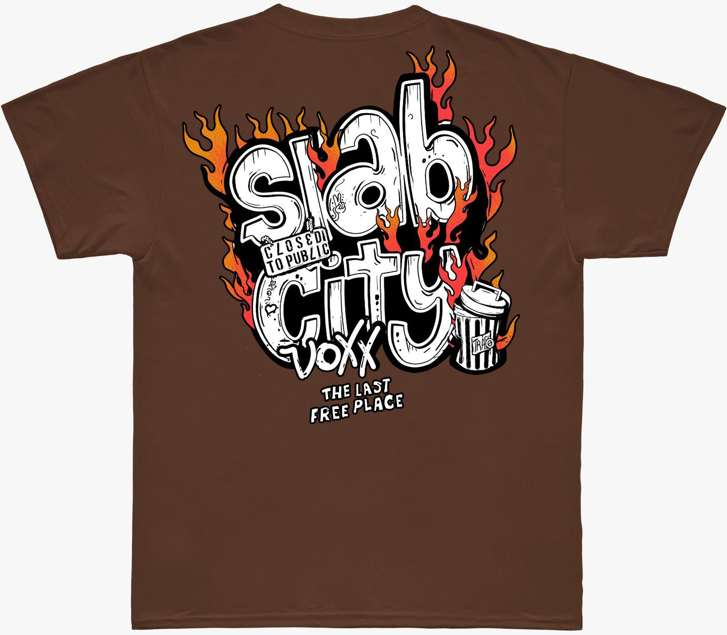 Camiseta VOXX - Marrom - SLAB FIRE