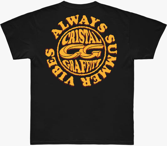 Camiseta Cristal Graffiti - Preta - Always