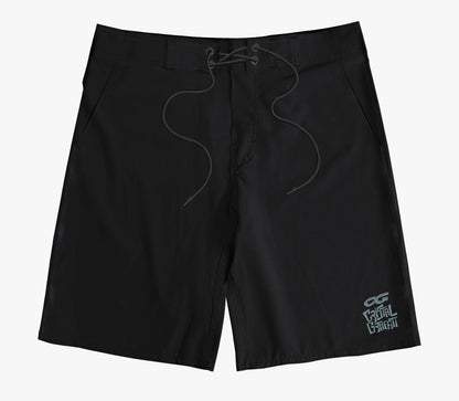 Walkshort Cristal Graffiti - Preto - Grafite