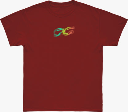 Camiseta Cristal Graffiti  - Vermelha - CG New