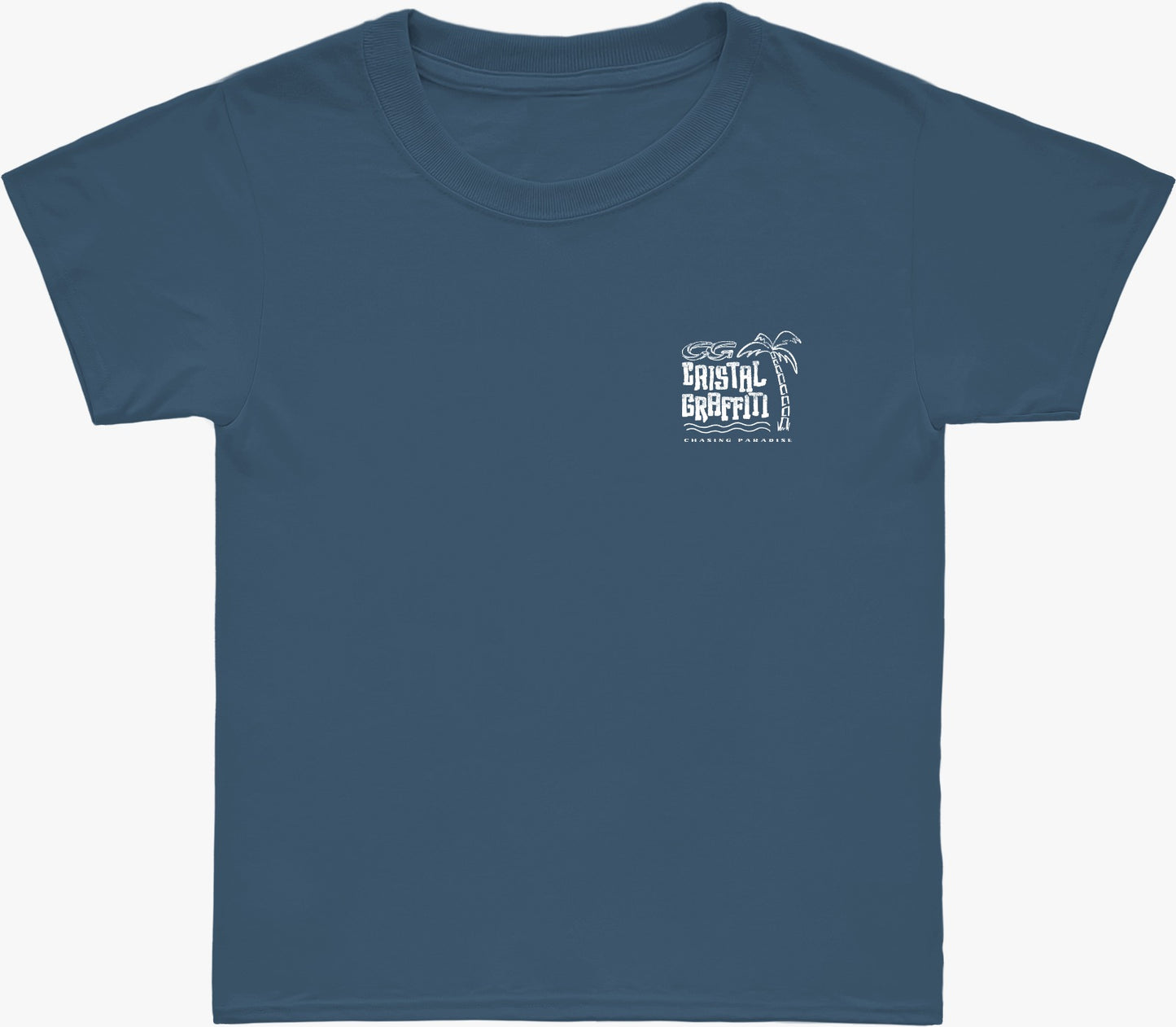 Camiseta Cristal Graffiti - Azul Claro - Paradise Infantil