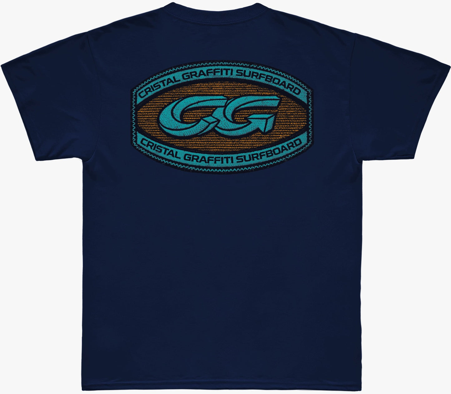Camiseta Cristal Graffiti - Azul Marinho - Surfboard