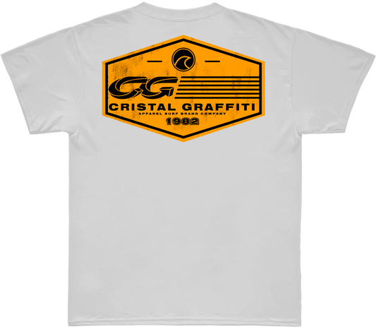 Camiseta Cristal Graffiti - Branca - Apparel