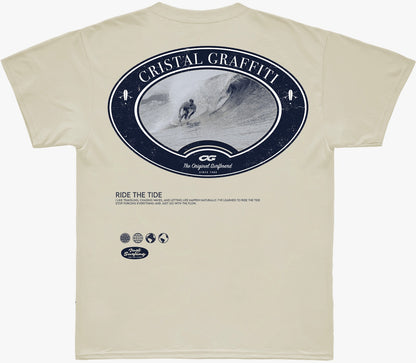 Camiseta Cristal Graffiti - Preto - Surfing