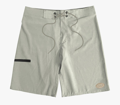 Boardshort Cristal Graffiti - Bege - Medalhão