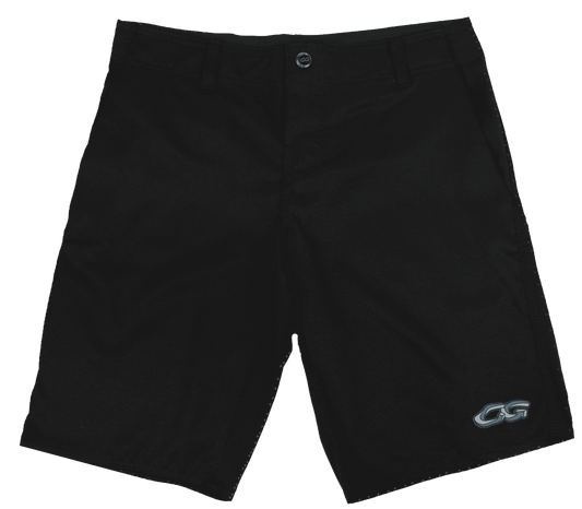 Walkshort Cristal Graffiti - Preta - Texturizada