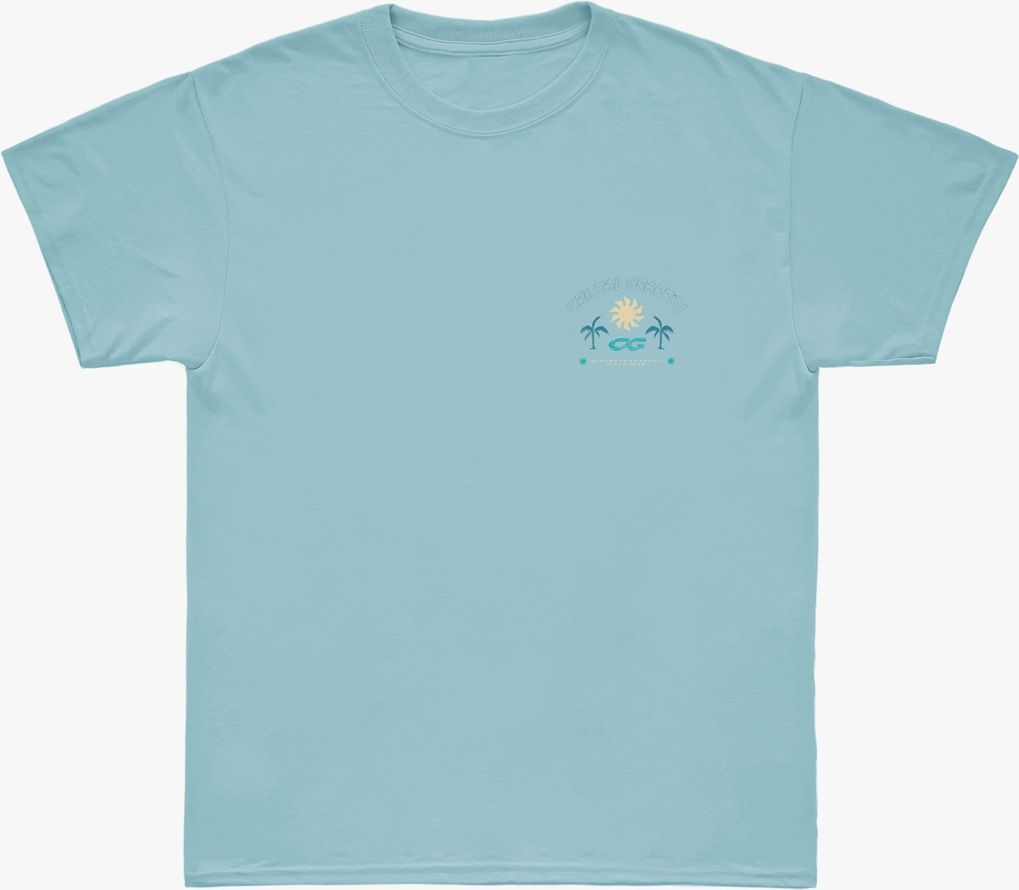 Camiseta Cristal Graffiti - Azul Claro - Since 1982 - Líquida Abril