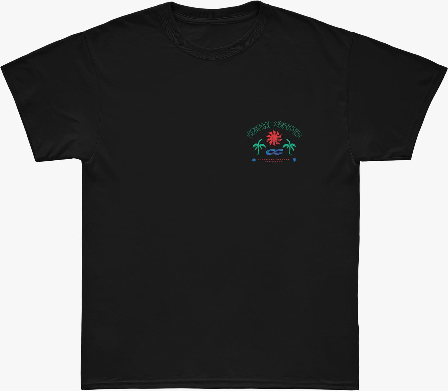 Camiseta Cristal Graffiti - Preta - Since 1982 - Líquida Abril