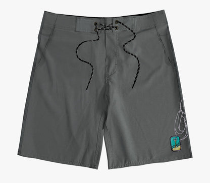 Walkshort Cristal Graffiti -  Preta - Beach Elements 