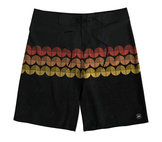 Boardshort  Cristal Graffiti - Orange